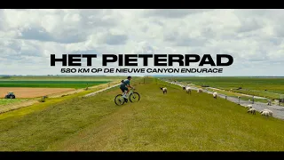 Het Pieterpad. - 520 kilometer op de nieuwe Canyon Endurace.