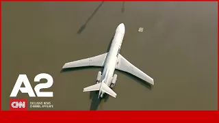 Avionët nën ujë, pista e përmbytur. Pamjet apokaliptike në Brazil bëjnë xhiron e botës