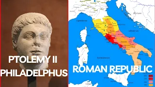 Ptolemy II and Rome #ptolemy #romanrepublic