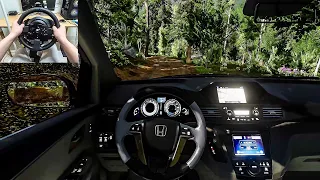 BeamNG Drive - 2014 Honda Odyssey | Off-Road [Steering Wheel gameplay]
