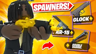 so i finally got gun spawners in roblox south london 2...