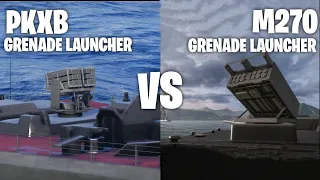 PKXB Grenade Launchers Vs M270 Grenade Launchers | Modern Warships