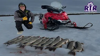 Spearing, Jigging & Tipups - Alaska Pike Ice Fishing 2022
