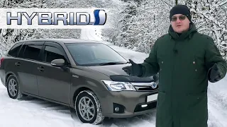 Настоящий ЯПОНЕЦ. Toyota Corolla Fielder Hybrid. Гибридный JDM.