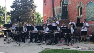 East China Big Band Performing Basin Street Blues by Jerry Nowak on 09-18-2021