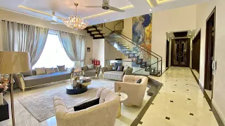 1 Kanal 50'×90' Fully Furnished Beautiful House 🏘️ with 5 Bedroom & Ful basement
