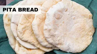 Pita Bread Recipe | Homemade Pita Bread (2 Easy Ways!)