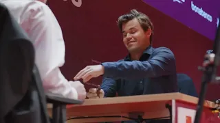 Magnus Carlsen vs Wei Yi Rapid & Blitz Poland 2024 DAY 4