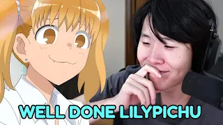 Toast Reacts to Lilypichu Becomes VA in Nagatoro