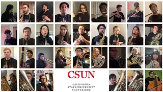 CSUN Wind Ensemble: J.S. Bach, Prelude & Fugue in G Minor, BWV 558