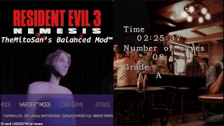 Resident Evil 3: Nemesis - TheMitoSan's Balanced Mod™ - Version 1.0.4 - Harder Mode