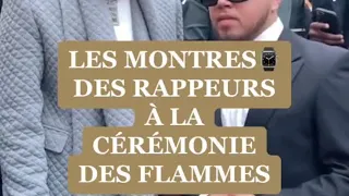 Focus sur les montres des rappeurs à la cérémonie #LesFlammes #Hamza #Gazo #Dadju #KobaLad #SDM