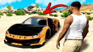 ICH habe einen VERLASSENEN FERRARI gefunden in GTA 5!!