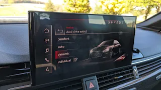 Drive Modes of the 2022 Audi S5 | Audi Drive Select