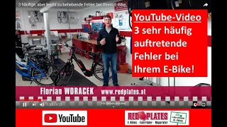 3 häufige, aber leicht zu behebende Fehler bei Ihrem E-Bike.