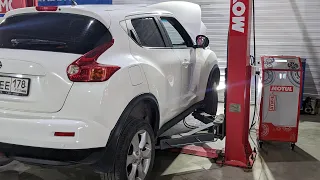 Замена масла в вариаторе Nissan Juke Jatco jf015e