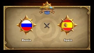 Russia vs Spain, Hearthstone Global Games Group Stage