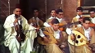 الحاج محمد الطاهر الفرقاني ملك المالوف مع تلاميذه في قصيدة صالح باي