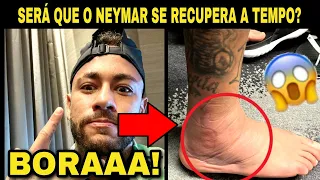 OLHA SÓ COMO ESTÁ SENDO A RECUPERAÇÃO DO NEYMAR APÓS SOFRER LESÃO EM JOGO CONTRA A SÉRVIA 😱