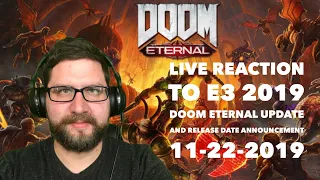 Live Reaction to Doom Eternal Update at E3 2019!