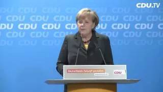 Die Rede von Angela Merkel auf dem CDU-Bundesausschuss