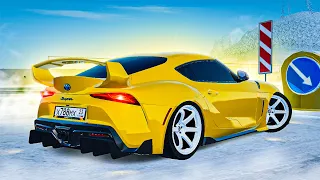 Я ВЛЮБИЛСЯ В ЯПОНКУ! ЛУЧШЕЕ АВТО ДЛЯ ДРИФТА! НОВАЯ TOYOTA SUPRA GR A90! ( Radmir RP )