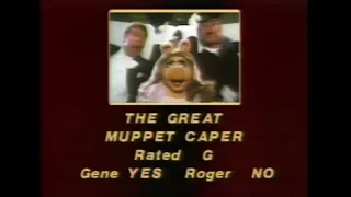 The Great Muppet Caper (1981) movie review - Sneak Previews with Roger Ebert and Gene Siskel