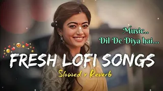 Dil De Diya Hai - Lofi (Slowed + Reverb) Heart Touching Love Story//Sad Songs//New SadSong Hindi2024