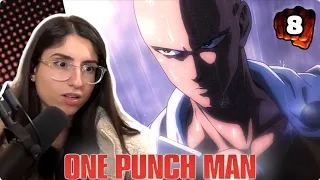 COMBO!! ONE PUNCH MAN EPISODE 8 REACTION | OPM (reupload)