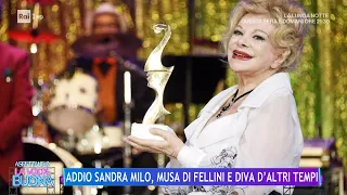 Addio Sandra Milo, musa di Fellini e diva d'altri tempi - La Volta Buona 30/01/2024