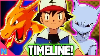 The Complete Pokemon Anime Timeline! | Part 1: The Original Series (Kanto, Orange Isles, & Johto)