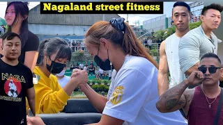 Naga girls Strength 😳 Nagaland Street Fitness 7th Edition