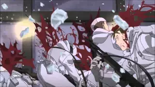 FMA:B - Wrath destroys a tank (English Dub)