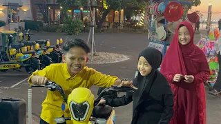 Sesudah Dek Farel Prayoga Syuting Langsung Naik Sepedah Listrik Vidio Heppy nya dek Farel Prayoga