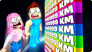 🤪ШЕДИ ПРОТИВ ЛЕСКИ КТО ВЫШЕ ПРЫГНЕТ В РОБЛОКС! ШЕДИ ЛЕСКА И НУБИК ROBLOX Jump Race