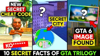 10 *SECRET* FACTS 😱 Of GTA Trilogy: The Definitive Edition That Will Blow Your Mind 🤯