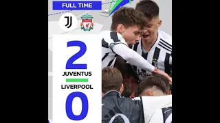 Highlights Uefa Young Champions League Ange Chibozo goal Juventus against Liverpool