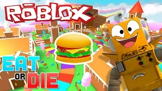 СИМУЛЯТОР ТОЛСТЯКА РОБЛОКС! ЕШЬ ИЛИ УМРИ в Roblox EAT or DIE