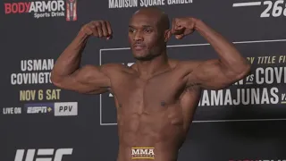 UFC 268 Weigh-Ins: Kamaru Usman, Colby Covington Make Weight - MMA Fighting