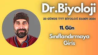 Sınıflandırmaya Giriş| 23 Günde TYT Biyoloji Kampı yks2024 | 9. Sınıf