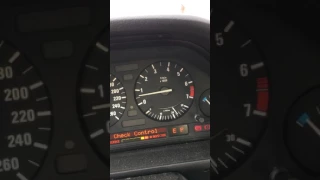 BMW E34 525ix 1993 engine coughing and stopping