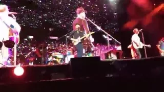 Charlie Brown Coldplay Foro Sol 16 Abril 2016 CDMX first row