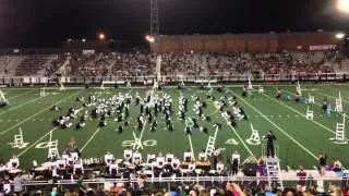 Clear Creek HS Marching Band 10/3/13 - Jacob's Ladder