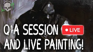 Q&A and Technique Session - Live Painting! (1.5 hours)