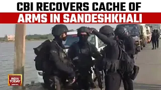 NSG's Bomb Squads Reach Sandeshkhali: Astonishing Arms Cache Found During CBI Raid | India Today