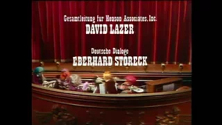 Die Muppet Show - End Credits (German/Deutsch) [HD, 60fps]