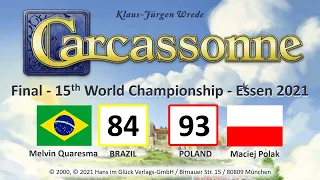 World Championship Carcassonne Essen 2021