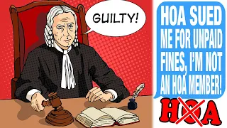 HOA SUED Me For "UNPAID FINES" .. I'M NOT EVEN PART OF THE HOA & Destroyed Them In Court!