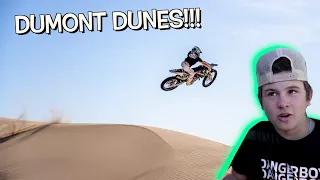 DANGERBOY DEEGAN'S FIRST TIME RIDING THE DUNES!!!