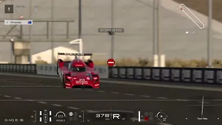 GT7: GTR-LM Gr. 1 wheelies going backwards!